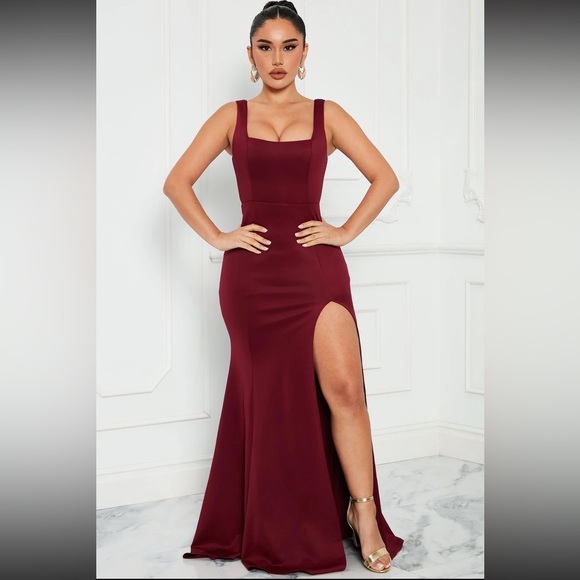 slim fit dress slacks Silver Satin Sheath One Shoulder Bridesmaid Dress PB178 main image 0